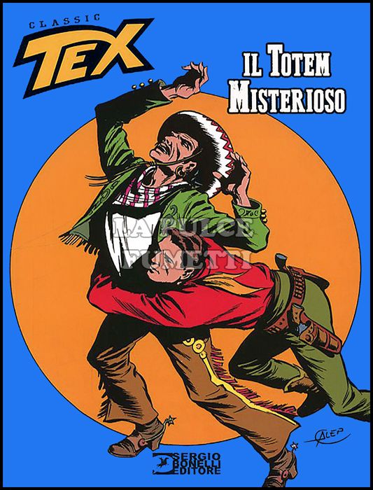TEX CLASSIC #     1: IL TOTEM MISTERIOSO - COPERTINA LA MANO ROSSA